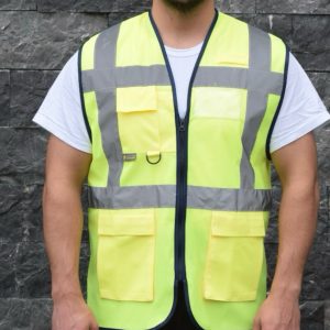 Yönetici Yelek Reflektörlü Renk Turuncu Ön